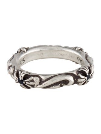 Chrome Hearts Sapphire SBT Ring