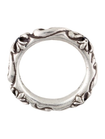 Chrome Hearts Sapphire SBT Ring
