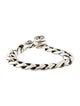 Chrome Hearts Maltese Cross Curb Link Chain Bracelet