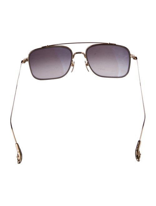 Chrome Hearts Bone Prone III Aviator Sunglasses