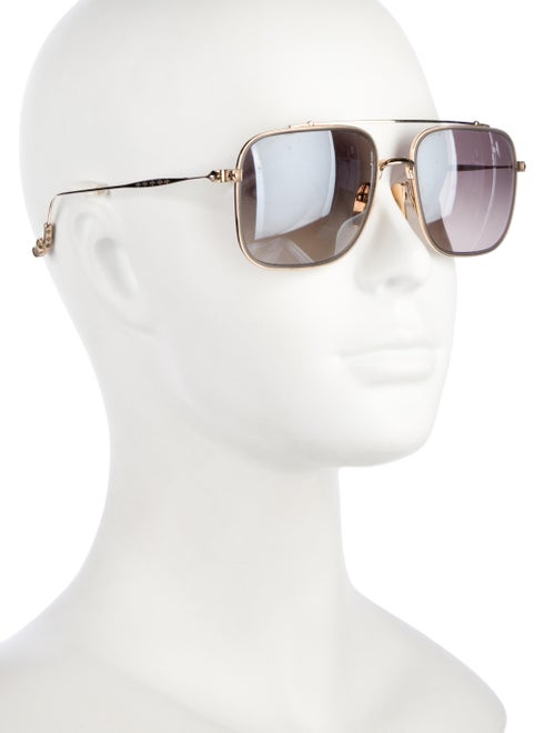 Chrome Hearts Bone Prone III Aviator Sunglasses