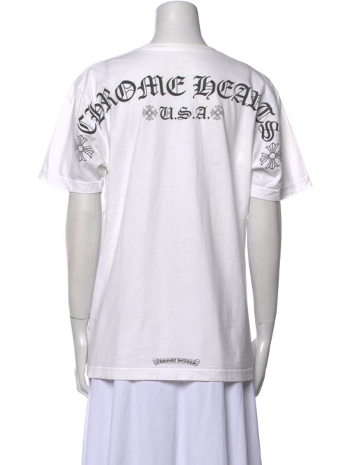 Chrome Hearts Crew Neck Short Sleeve T-Shirt
