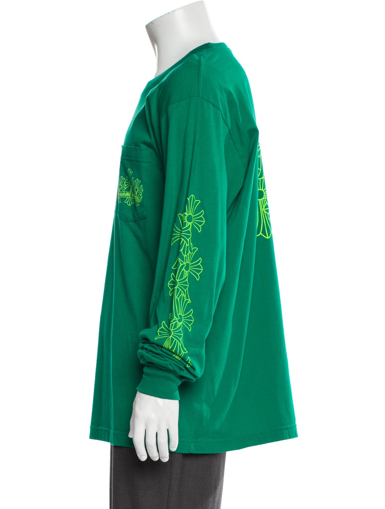 Chrome Hearts Cemetery Graphic Print T-Shirt