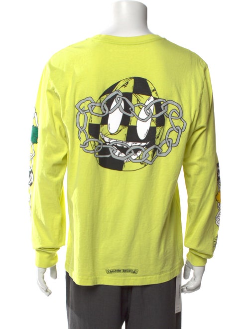 Chrome Hearts Graphic Print Crew Neck T-Shirt