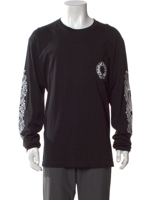 Chrome Hearts Graphic Print Crew Neck T-Shirt