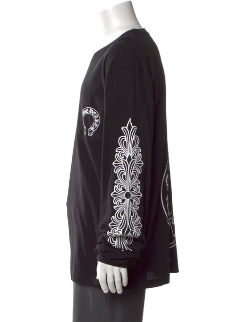 Chrome Hearts Graphic Print Crew Neck T-Shirt