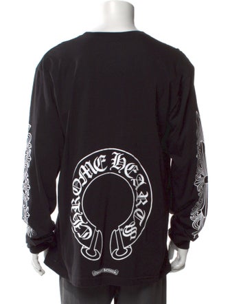 Chrome Hearts Graphic Print Crew Neck T-Shirt