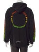 Chrome Hearts Gradient Floral Graphic Print Hoodie