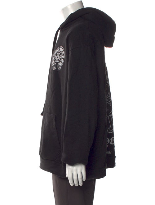 Chrome Hearts Horseshoe Logo New York Exclusive Graphic Print Hoodie