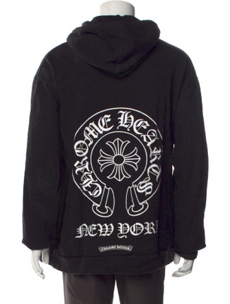 Chrome Hearts Horseshoe Logo New York Exclusive Graphic Print Hoodie