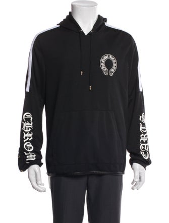 Chrome Hearts Track Graphic Print Hoodie