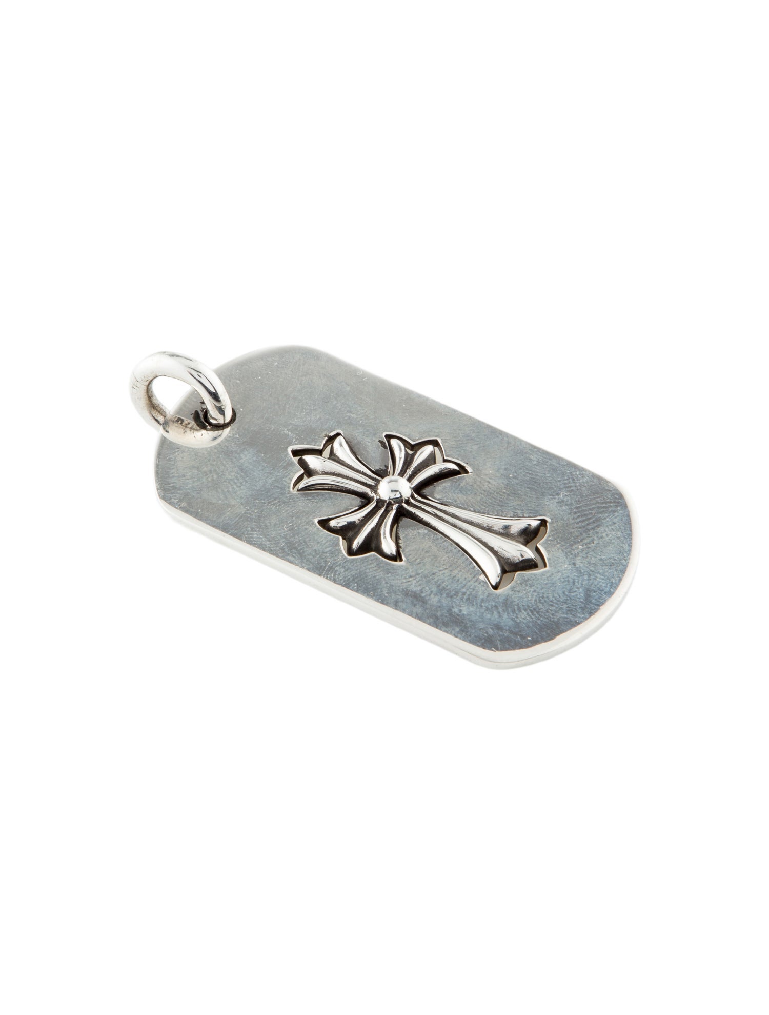 Chrome Hearts Maltese Cross Dog Tag Pendant