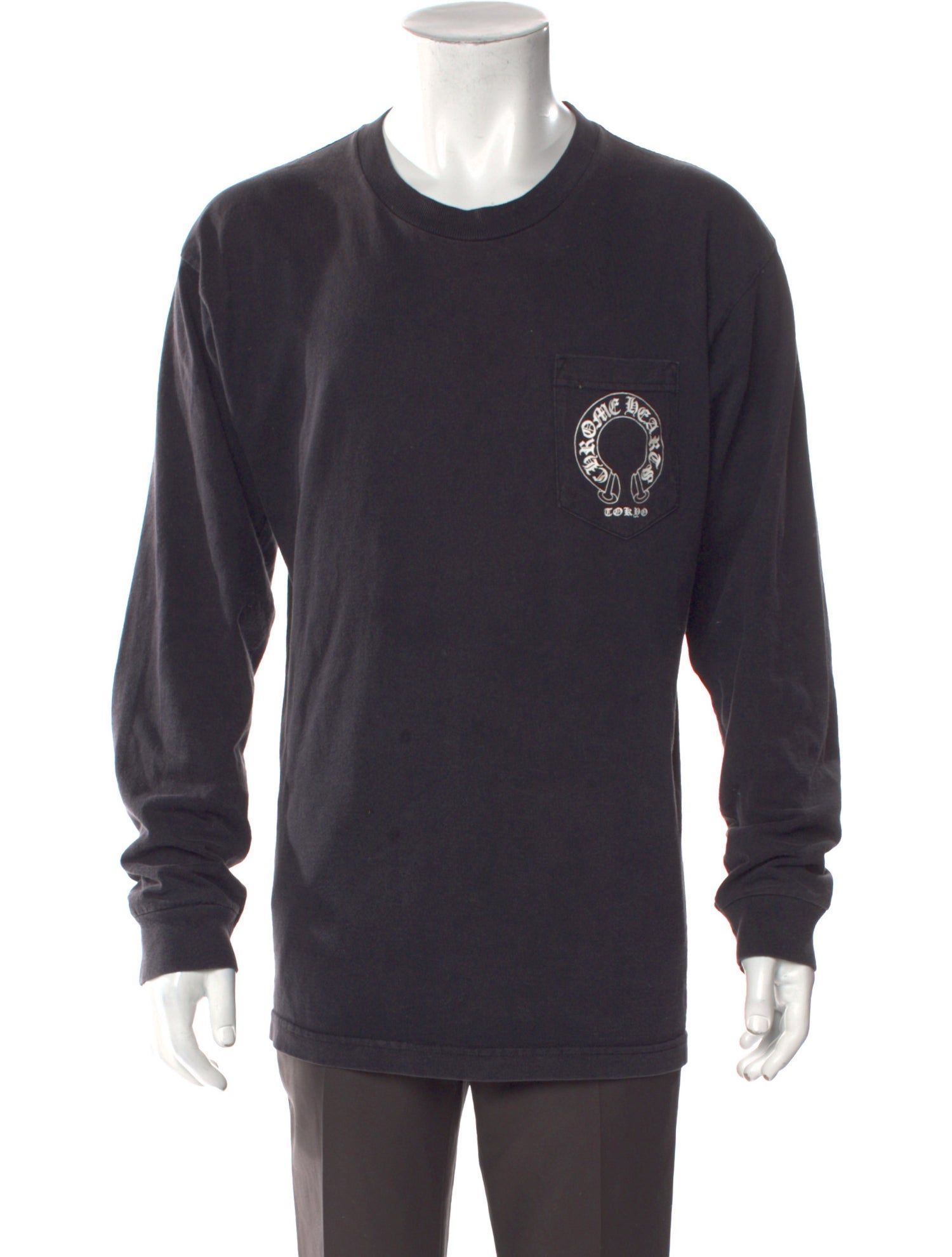 Chrome Hearts Graphic Print Crew Neck T-Shirt