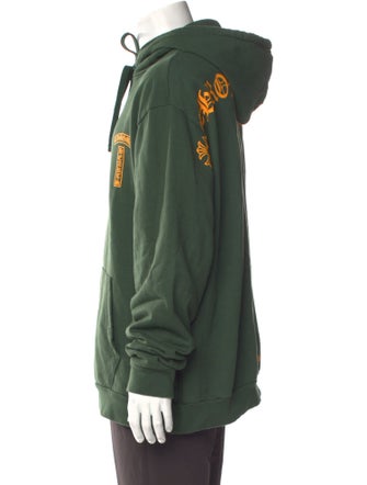 Chrome Hearts Graphic Print Crew Neck Hoodie