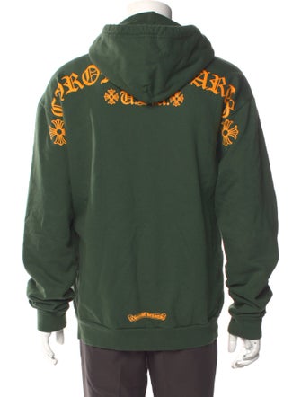 Chrome Hearts Graphic Print Crew Neck Hoodie