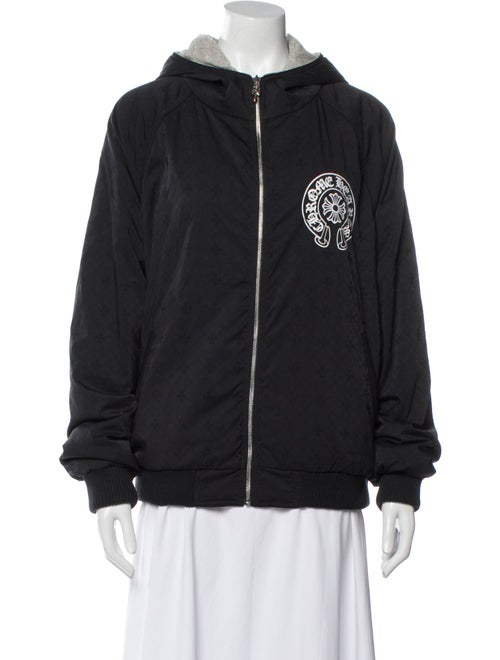 Chrome Hearts Reversible Tonal Monogram Graphic Print Windbreaker