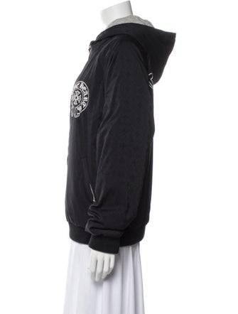 Chrome Hearts Reversible Tonal Monogram Graphic Print Windbreaker