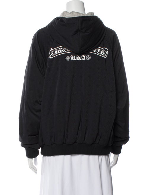 Chrome Hearts Reversible Tonal Monogram Graphic Print Windbreaker