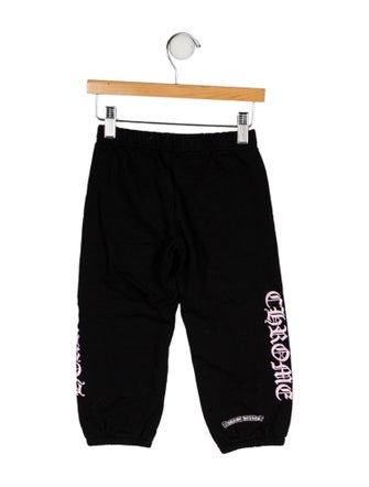 Chrome Hearts Kids' Scroll Logo Pants