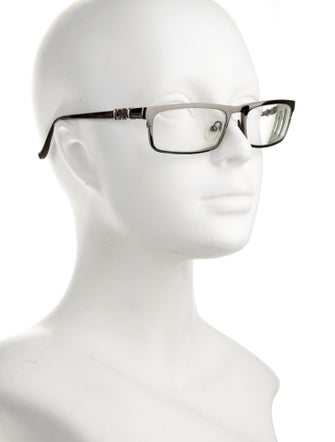 Chrome Hearts Cut Square Eyeglasses