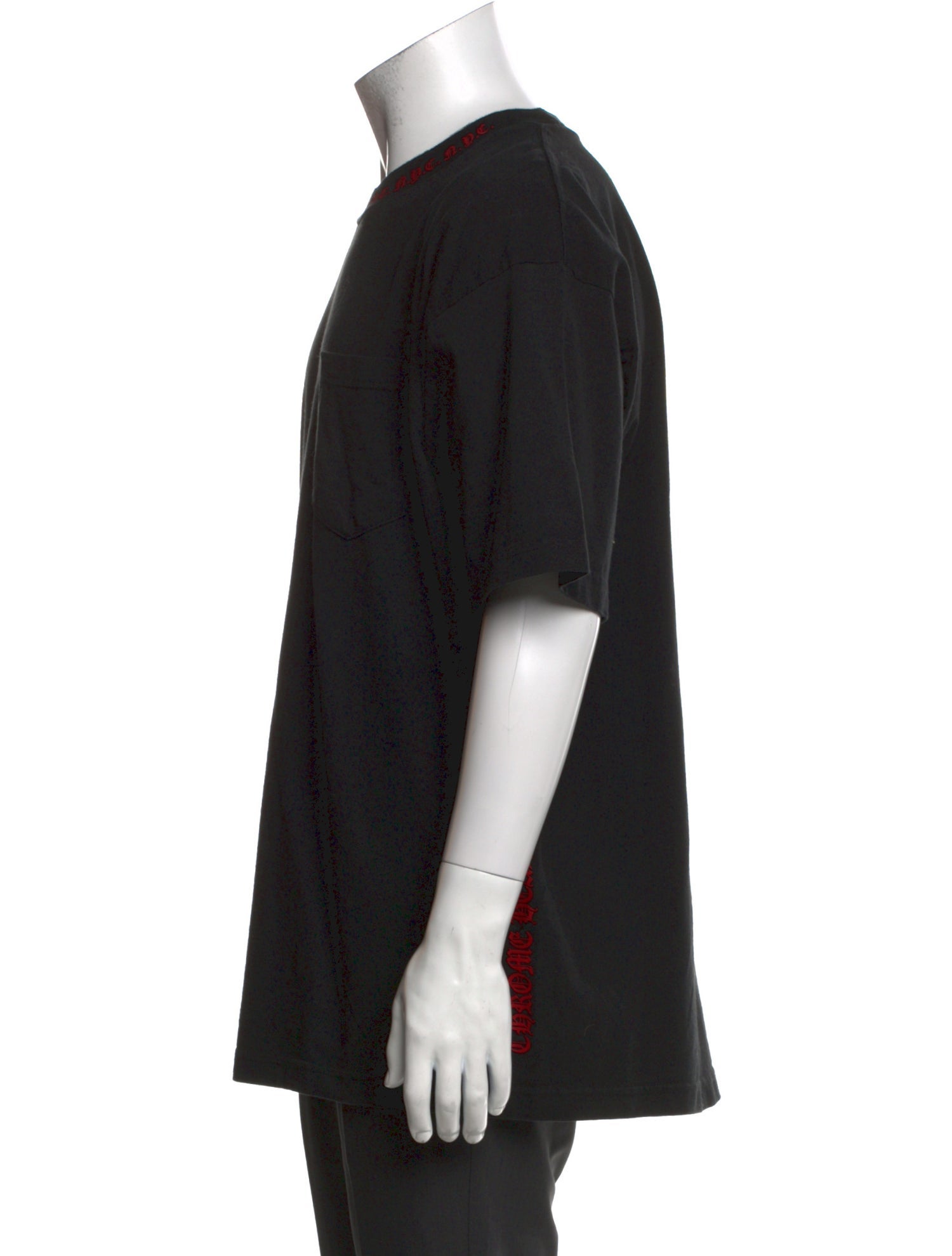 Chrome Hearts NYC Collar Crew Neck T-Shirt