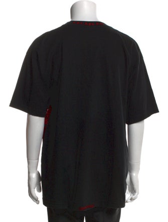 Chrome Hearts NYC Collar Crew Neck T-Shirt