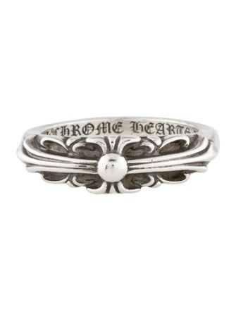 Chrome Hearts Floral Cross Ring