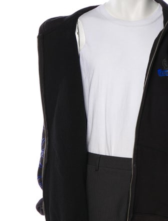 Chrome Hearts Maltese Cross Logo Graphic Print Hoodie