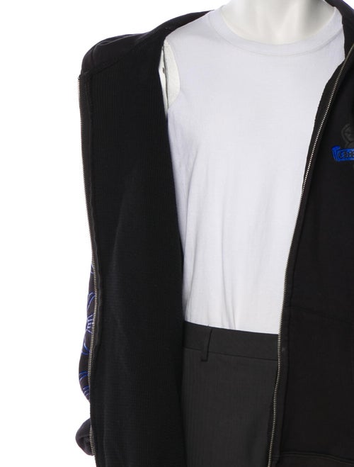 Chrome Hearts Maltese Cross Logo Graphic Print Hoodie