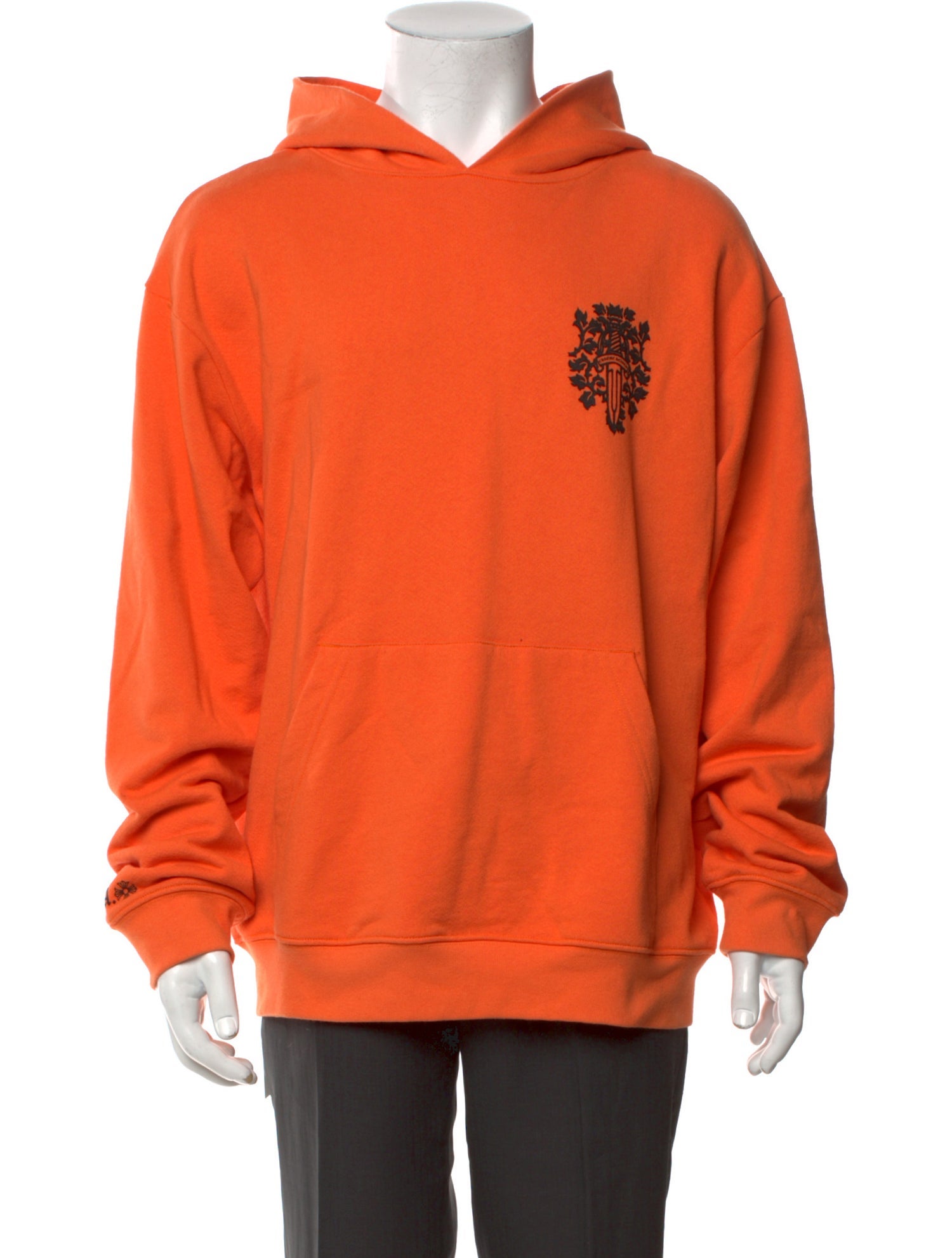 Chrome Hearts Vine Dagger Graphic Print Hoodie