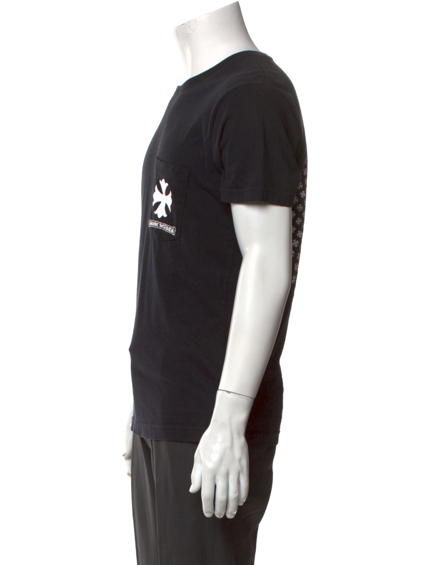 Chrome Hearts Spiral Graphic Print T-Shirt