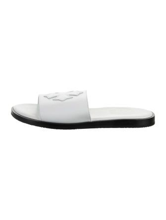 Chrome Hearts Leather Slides