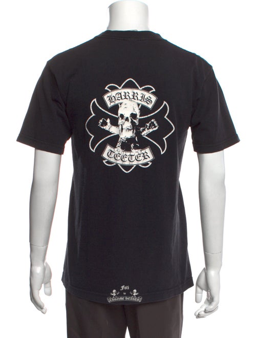 Chrome Hearts Graphic Print Crew Neck T-Shirt