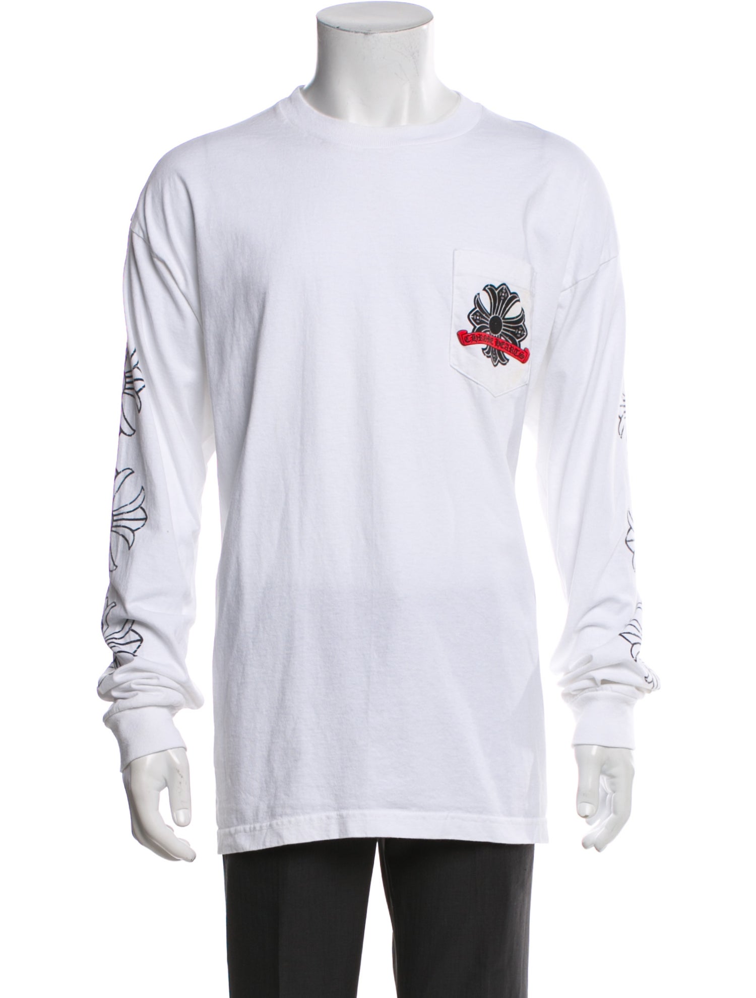 Chrome Hearts Vintage Graphic Print T-Shirt