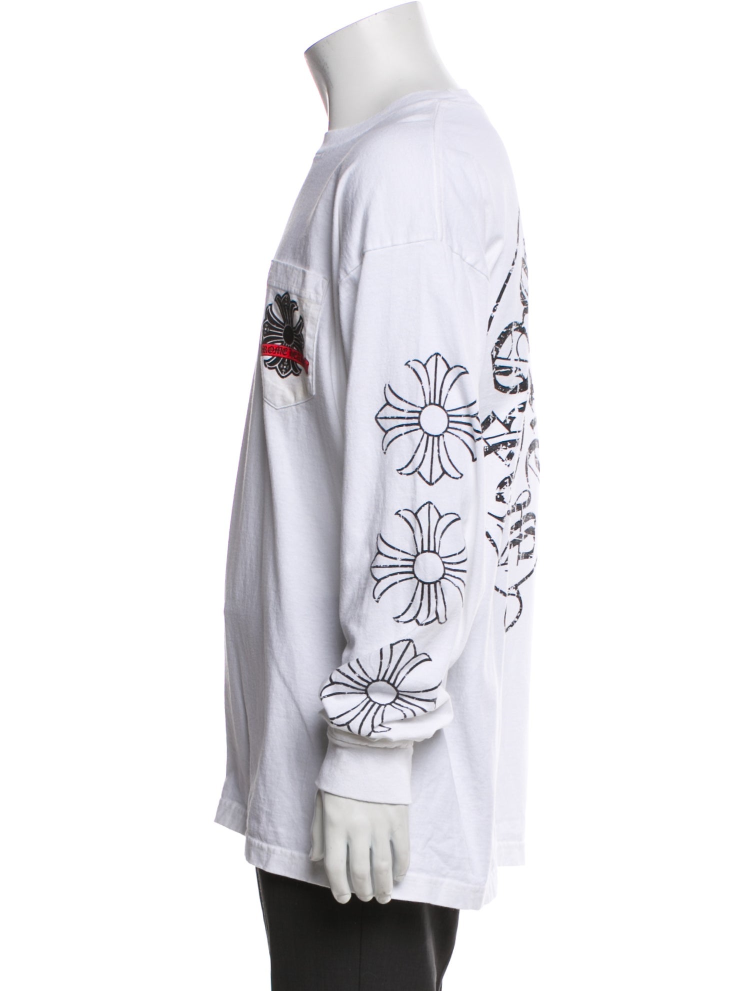 Chrome Hearts Vintage Graphic Print T-Shirt