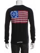 Chrome Hearts American Flag Graphic Print T-Shirt