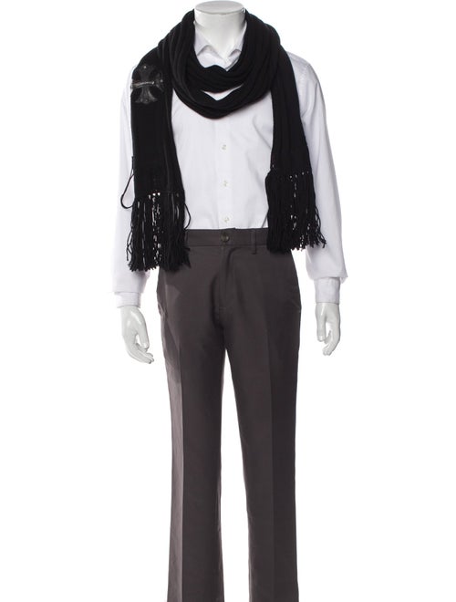 Chrome Hearts Cross Patch Cashmere Scarf