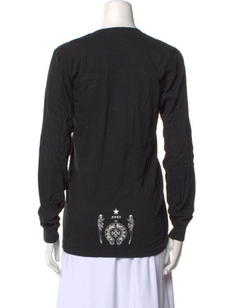 Chrome Hearts x Foti 'Skeleton Dog' Graphic Print Sweatshirt