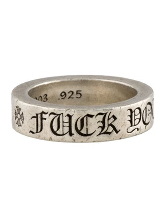 Chrome Hearts 'F**K You' Spacer Band