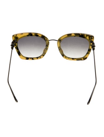 Chrome Hearts Betty Lou II Signature Logo Sunglasses