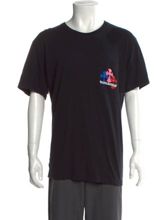 Chrome Hearts Cemetery Graphic Print T-Shirt