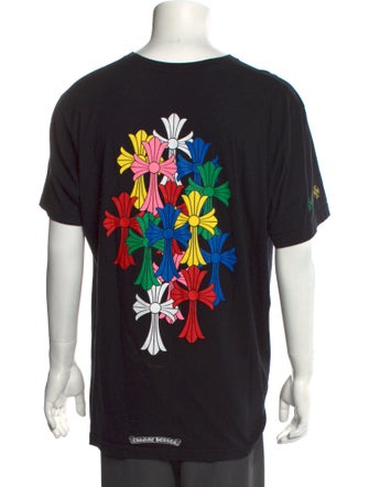 Chrome Hearts Cemetery Graphic Print T-Shirt