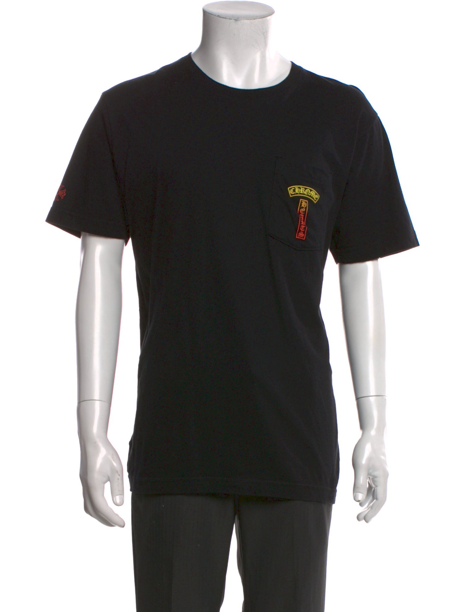 Chrome Hearts Gradient T-Bar Graphic Print T-Shirt