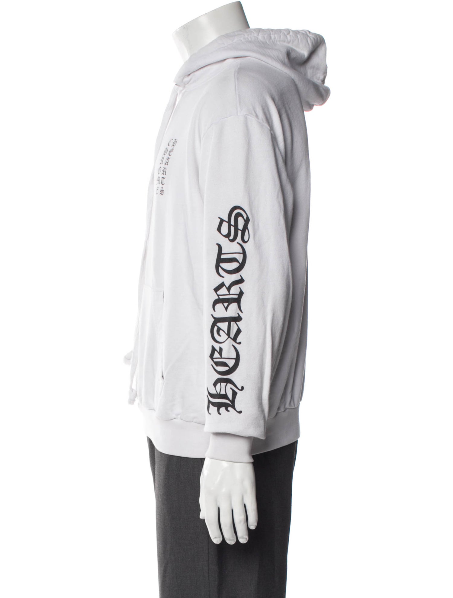 Chrome Hearts Graphic Print Crew Neck Hoodie
