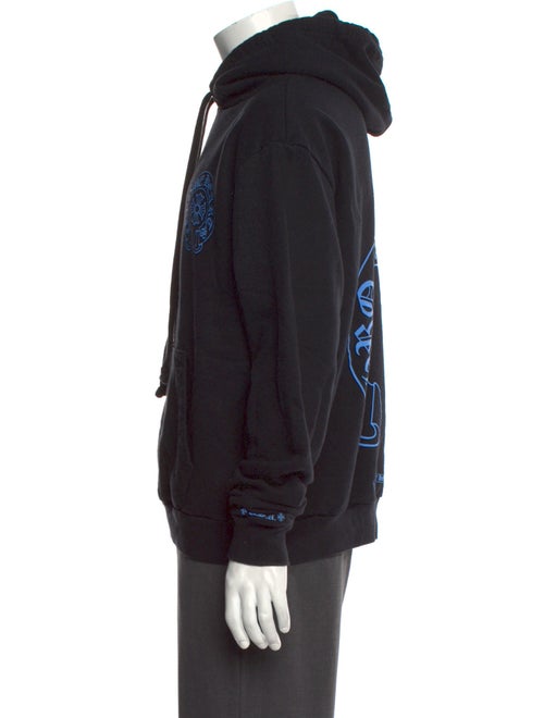 Chrome Hearts Horseshoe Logo Graphic Print Hoodie