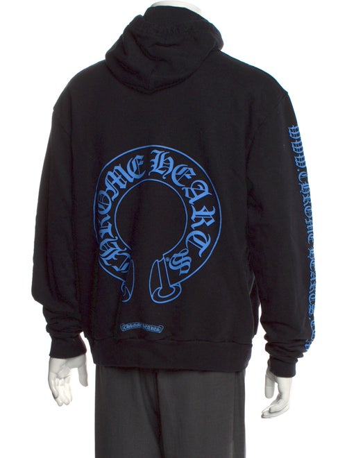 Chrome Hearts Horseshoe Logo Graphic Print Hoodie