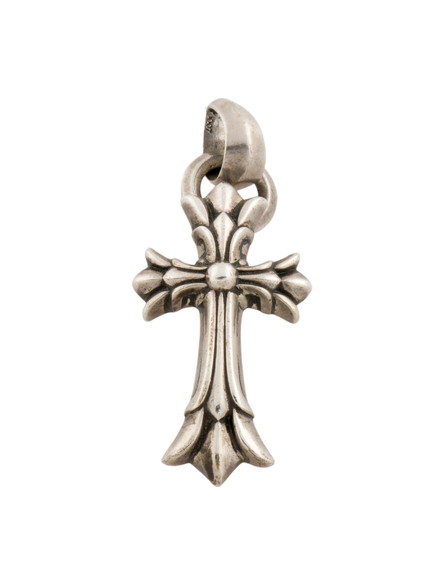 Chrome Hearts Double Maltese Cross Pendant