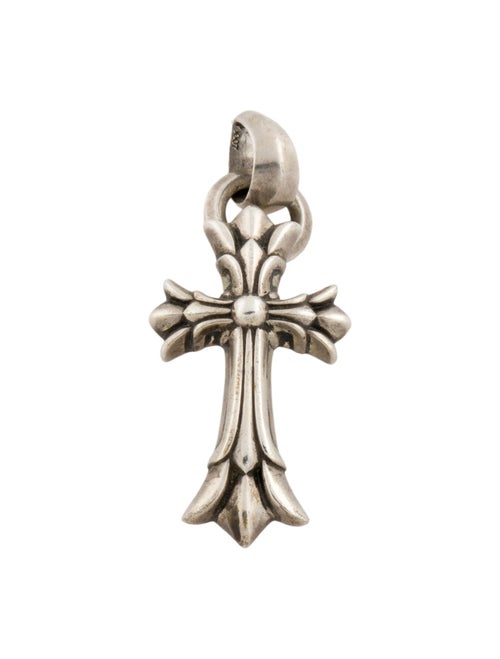 Chrome Hearts Double Maltese Cross Pendant