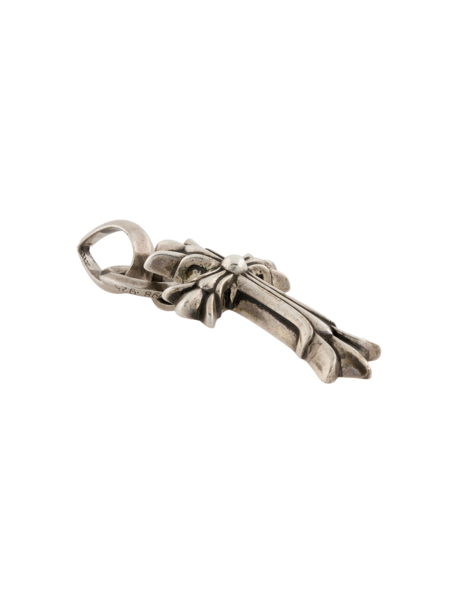 Chrome Hearts Double Maltese Cross Pendant