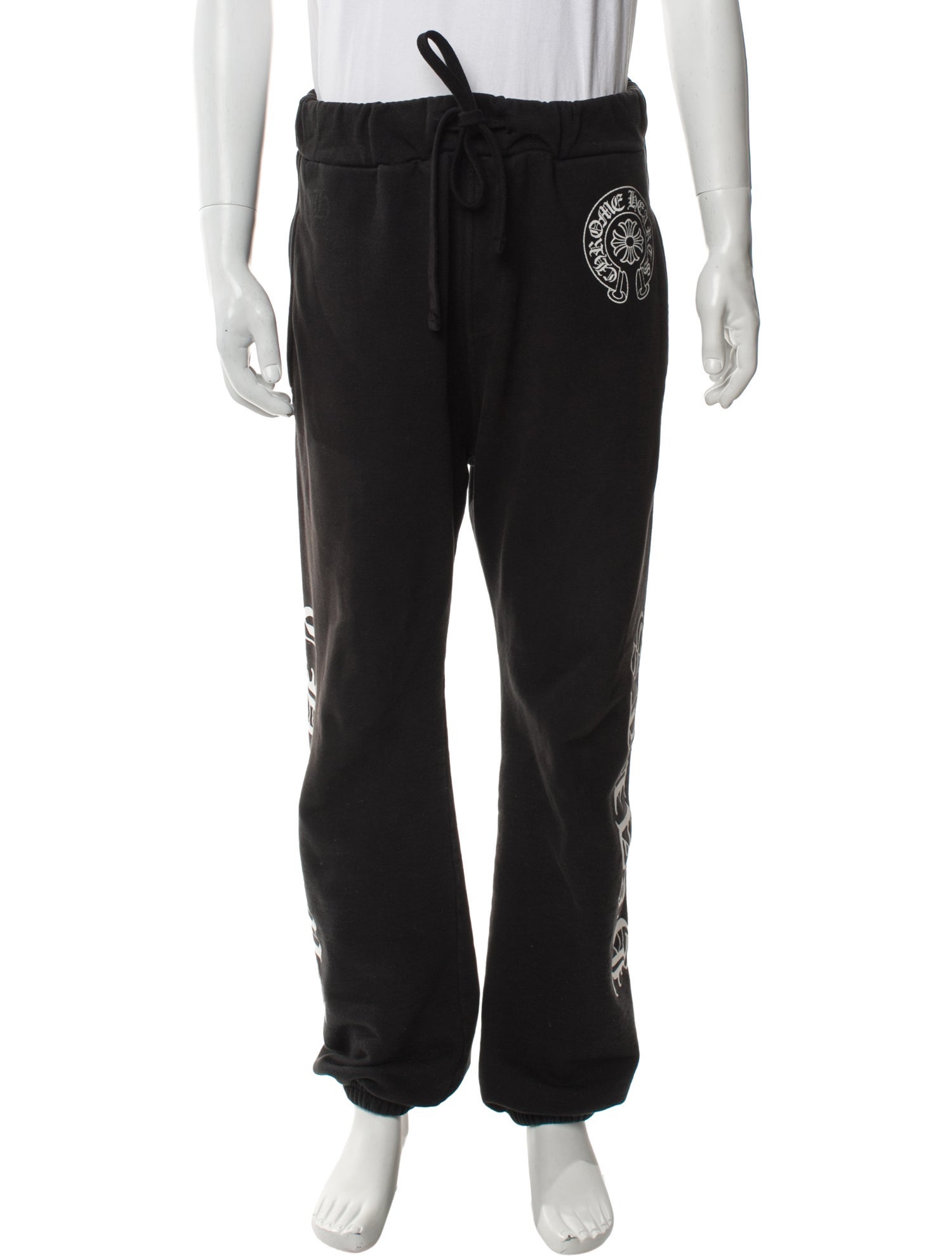 Chrome Hearts Signature Logo Graphic Print Lounge Bottoms